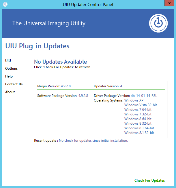 UIU SCCM online updates example