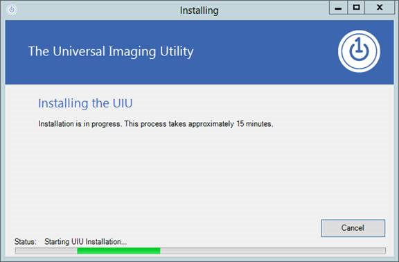 UIU ConfigMgr installation